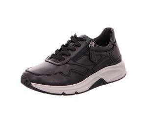 Gabor Fourladcalf/ Lack für Damen, schwarz, Größe 43 EU / 9 UK