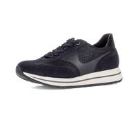 Sneaker GABOR "Sneaker low", Damen, Gr. 40,5, schwarz (blau), Schuhe Sneaker (74471758-40,5) blau