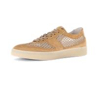 Sneaker GABOR "Gabor Sneaker Veloursleder/Textil", Damen, Gr. 39, braun, Textil, Veloursleder, Schuhe Sneaker (49057328-39) braun
