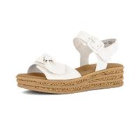 Plateausandaletten GABOR "Plateau Sandale", Damen, Gr. 38,5, creme, Schuhe (23527928-38,5) creme