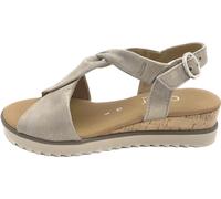 Gabor Damen Keilsandalen, Frauen Sandalen,Moderate Mehrweite (G),strandschuhe,keilsandaletten,keilabsatz,muschel(Kork/crem),37.5 EU / 4.5 UK