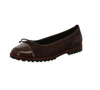Gabor Damen Klassische Ballerinas, Frauen Flats,Ballett-Schuhe,flach,Ausgehschuhe,Abendschuhe,Slip-ons,klassisch elegant,Chocolate,40 EU / 6.5 UK