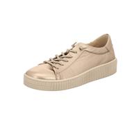 Gabor Damen Low-Top Sneaker, Frauen Halbschuhe,schnürschuhe,schnürer,straßenschuhe,Strassenschuhe,Sportschuhe,Puder,38 EU / 5 UK