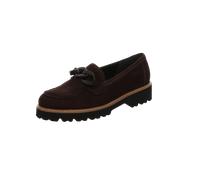 Gabor Fashion Schuhe Slipper braun Velour 75.240.38 für Damen, braun, Gr. 38 ½ EU / 5,5 UK