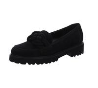 Gabor 55.246.17 schwarz - elegante Slipper für Damen - Größe 38.5