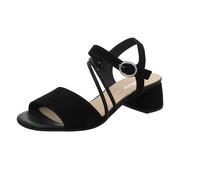 Gabor Damen Riemchensandalen, Frauen Sandalen,sommerschuhe,freizeitschuhe,offene schuhe,strandschuhe,sandaletten,absatz,schwarz,37 EU / 4 UK