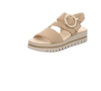 Plateau Sandalen caramel (gold)