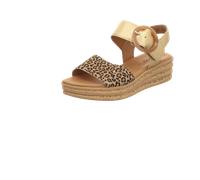 Gabor Damen Plateausandalen 64.550-4 cm Plateauabsatz & Klettverschluss - Elegante Sandalen & Slides für Damen - 0 32