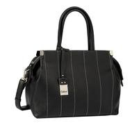 Gabor Gela Stripe Shopper Tasche M 35 cm schwarz