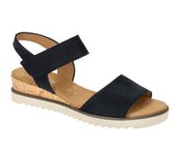 Gabor Genua Sandale blau Samt 62.750.46 - Größe 40