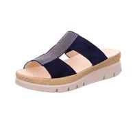 Gabor Glamour Pantoletten blau Glitzer 63.721.16 für Damen, blau, Größe 38 EU