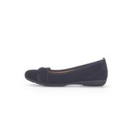 Gabor Damen Klassische Ballerinas, Frauen Flats,Sommerschuhe,Slipper,Ballerina-Schuhe,Ballett-Schuhe,Ballet-Flats,Atlantik,38.5 EU / 5.5 UK