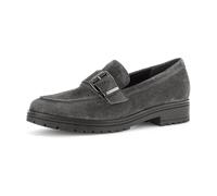 Gabor Damen Slipper, Frauen Slip On,College Schuhe,Businessschuhe,Slip-ons,Mokassins,Halbschuhe,Slides,Loafer,Pepper (schwarz),40 EU / 6.5 UK