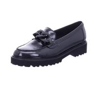 Loafer GABOR Gr. 39, schwarz Damen Schuhe Slip ons mit atmungsaktive Leder-Innensohle (23670118-39)