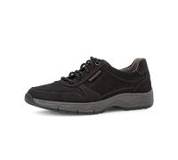 Pius Gabor Herren Sneaker,Schnürschuhe,recyceltes Futter,Latex Wechselfußbett,Super Flex Sohle,straßenschuhe,Black/Black,44 EU / 9.5 UK