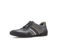Pius Gabor Herren Sneaker Low - zertifiziertes Leder, Wechselfußbett - Indigo/Indigo/Midgrey Gr. 45