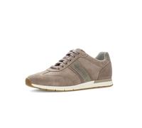 Pius Gabor Herren Sneaker Low – zertifiziertes Leder, Wechselfußbett – lt.Brown/salvia 42