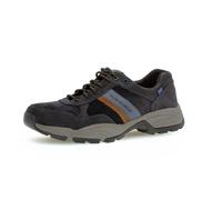 Pius Gabor Herren Sneaker Low – Wechselfußbett, zertifiziertes Leder – Midnight/Timber – 45 EU