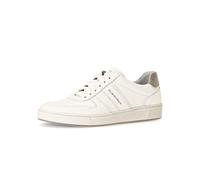Pius Gabor Sneaker Low – Off-White/Dune, recyceltes Futter, Wechselfußbett – 44.5 EU / 10 UK