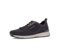 Sneaker GABOR "Gabor Sneaker low Rauleder", Herren, Gr. 46,5, schwarz, Schuhe Sneaker (66125817-46,5) schwarz