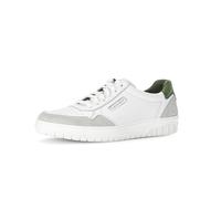 Gabor Herrenschuhe Sportliche Schnürer white/off-white/green white/off-white/green - Gr. - 44 EU | 9.5 UK