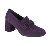 Gabor Hochfront Pumps lila Velour 35.292.13 - Größe 40.5