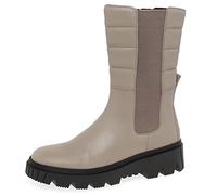 Gabor Jelena Womens Calf Length Boots 37.5 Dark Nude Leather