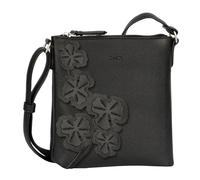 Gabor Umhängetasche Jovita S 21 cm Schwarz Damen – Polyurethan, bestickt mit 3D‑Blüten