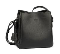 Umhängetasche GABOR "Kalilla", Damen, Gr. B/H/T: 25cm x 24cm x 9cm, schwarz, Polyurethan, clean, gepflegt, geprägtes Muster, unifarben, Taschen Umhängetasche, praktisches 3-Kammer-System für Ordnung u