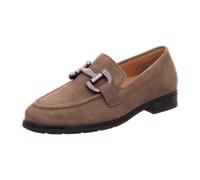 Gabor FLORENZ 32.422.20 grau - elegante Slipper für Damen - Größe 38