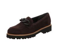 Gabor 35.240.38 dunkel-braun - elegante Slipper für Damen - Größe 42