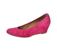 Gabor Keil Pumps pink Sacchetto Velour 45.360.10 für Damen, pink, Größe 37 ½ EU / 4,5 UK