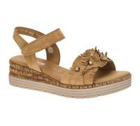 Plateausandaletten GABOR "Plateau Sandale", Damen, Gr. 38, braun, Schuhe (97387448-38) braun