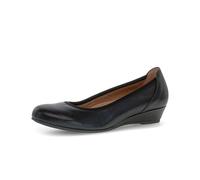 Gabor Damen Keilpumps, Frauen Absatzschuhe,Moderate Mehrweite (G),hochhackige Schuhe,Ausgehschuhe,Abendschuhe,schwarz,42 EU / 8 UK