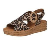 Gabor Damen Plateausandalen, Frauen Sandalen,langlebig,leger,Pass-Form,Pflege-leicht,Plateau,qualitaet,Respira,robust,stabil,Natur,40 EU / 6.5 UK