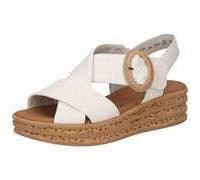 Keilsandalette GABOR, Damen, Gr. 41, creme, Nappaleder, Schuhe, Plateau, Riemchensandale, Sommerschuh mit Zierschnalle (11624225-41) creme