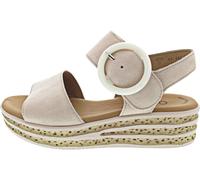 Gabor Damen Sandaletten, Frauen Sandalen,Best Fitting,Riemchensandalen,elegant,Leichter Absatz,Sommerschuhe,Rouge (So.Rouge),41 EU / 7.5 UK