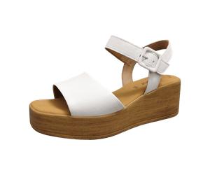 Gabor KeilsanWeissLeder für Damen, weiß, Größe 37 ½ EU / 4,5 UK