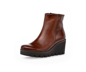 Gabor KeilStiefSattelLeder für Damen, braun, Größe 40 ½ EU / 7 UK