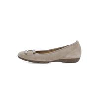 Gabor 74.166.12 grau - Ballerina - Halbschuhe - Slipper für Damen - Größe 42