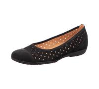 Gabor Klassische Ballerinas für Damen, schwarz, Größe 38 ½ EU / 5,5 UK