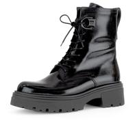 Gabor Fashion Plateau Stiefelette schwarz Lack 71.761.97 für Damen, schwarz, Gr. 38 ½ EU / 5,5 UK