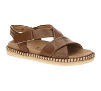 Riemchensandale GABOR, Damen, Gr. 39, cognac, Nappaleder, Schuhe Riemchensandale, Plateau, Sandalette mit weichen Riemchen (55593229-39) cognac
