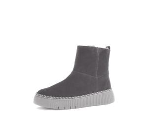 Gabor - Lammfellstiefelette grau - Gr. - 5 UK