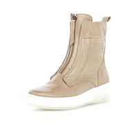 Gabor Leder-Boots in Beige - Größe 41 | Damen Stiefel