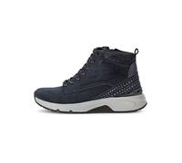Gabor Stiefelette – Sportliche Rauleder-Stiefelette – Damen Blau, Gr. 38,5