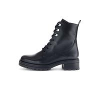 Gabor Damen Schnürstiefeletten, Frauen Stiefeletten,uebergangsschuhe,uebergangsstiefel,reißverschluss,Boots,schwarz (Micro),40.5 EU / 7 UK