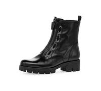 Gabor Damen Biker Boots, Frauen Stiefeletten,Stiefel,Bootee,Booties,halbstiefel,Kurzstiefel,uebergangsschuhe,schwarz(Altsilber),40 EU / 6.5 UK