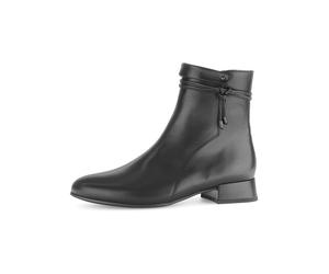 Gabor Leder-Boots in Schwarz - Größe 40 | Damen Stiefel