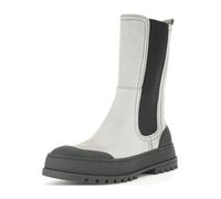 Gabor Leder-Chelsea-Boots in Hellgrau - Größe 36 | Stiefeletten